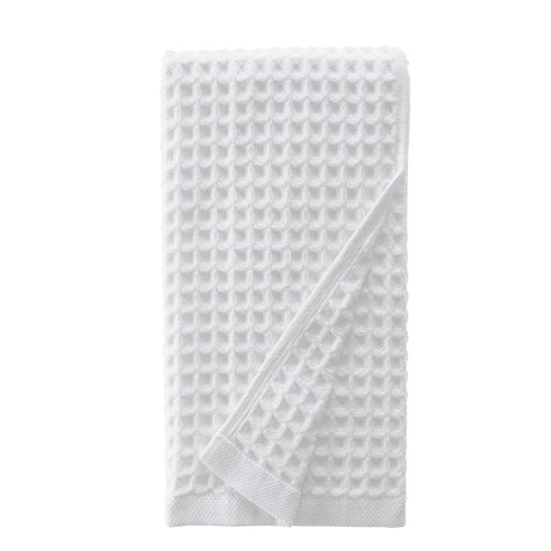 sea me at home Waffle Hand Towel, 100% Cotton (Hand Towel, White)