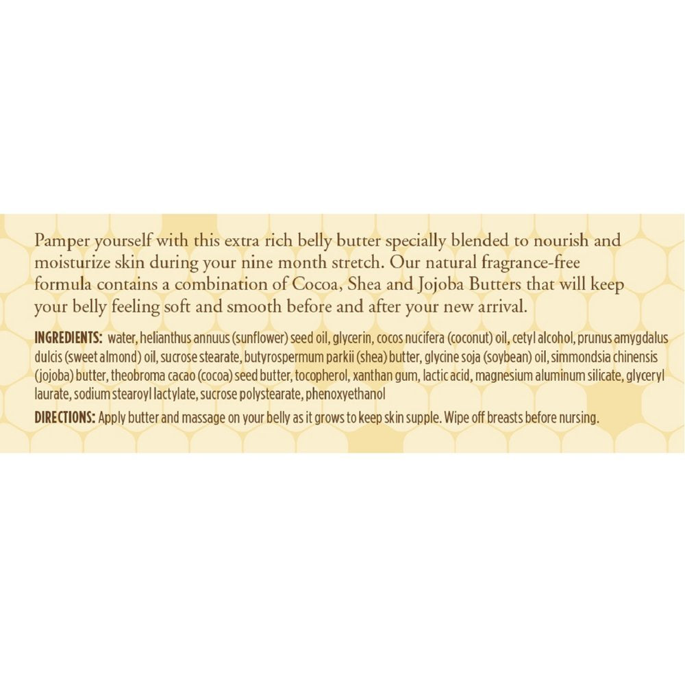 Burt's Bees Mama Bee Belly Butter 6.50 oz (Pack of 2)