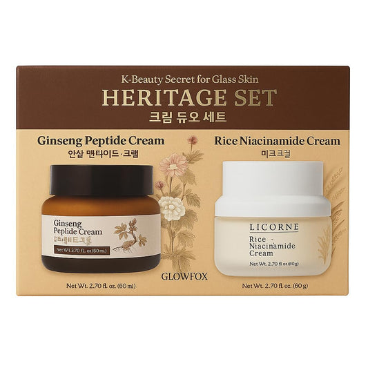 Ginseng Peptide & Rice Niacinamide Cream - Moisturizing Anti-Aging Hydration for All Skin Types