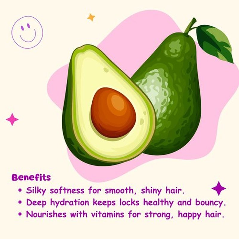 KANICA Avocado & Aloe Vera Shampoo - Paraben-Free Hair Shampoo - Cruelty-Free Gentle Shampoo Hair Care for Deep Clean & Detangle Ingredients for Hydrated, Shiny Hair - 13.5 fl oz Shampoo for Kids
