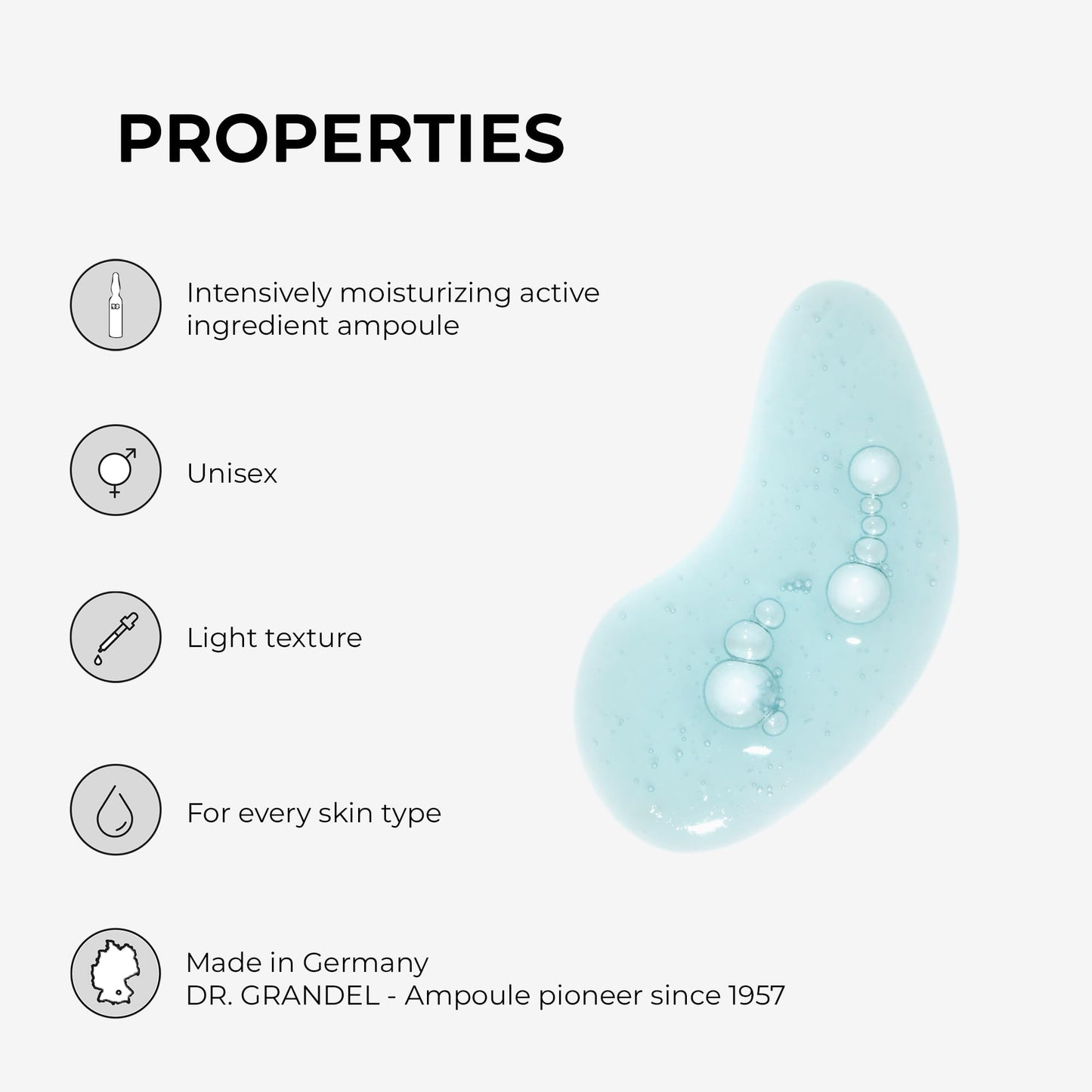 DR. GRANDEL Hyaluron Moisture Flash Ampoules I 9ml Intensive Hydration Treatment I Instant Glow & Freshness Boost with MicroIHyaluronic Acid I Professional Grade Facial Serum Vials