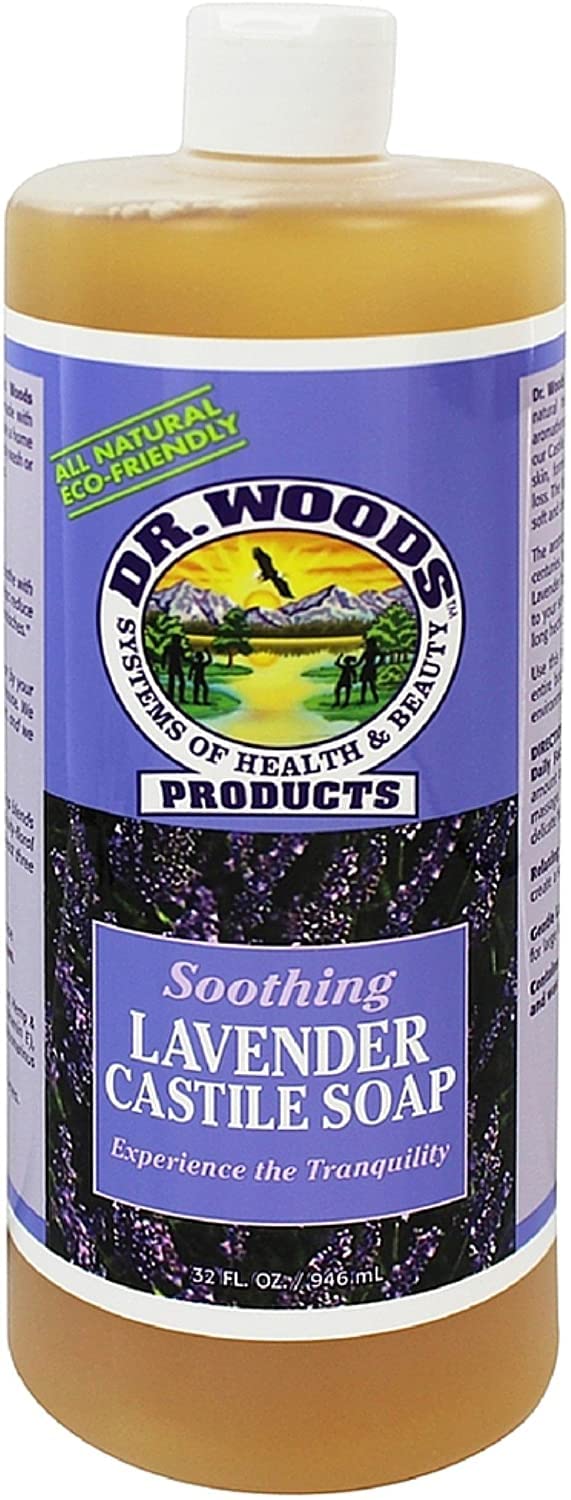 Dr. Woods Lavender Liquid Castile Soap - 32 Fl Oz, Pack of 3