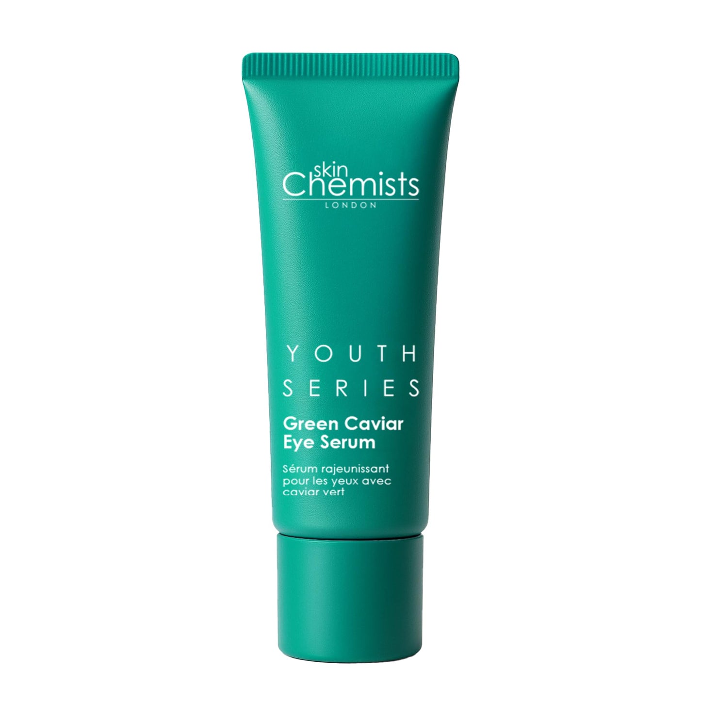 skinChemists Anti-Aging Eye Serum, 15ml - Green Caviar Extract & Matrikine Peptide 6 for Under Eye Wrinkle Reduction, Hydrating and Elasticated Skin