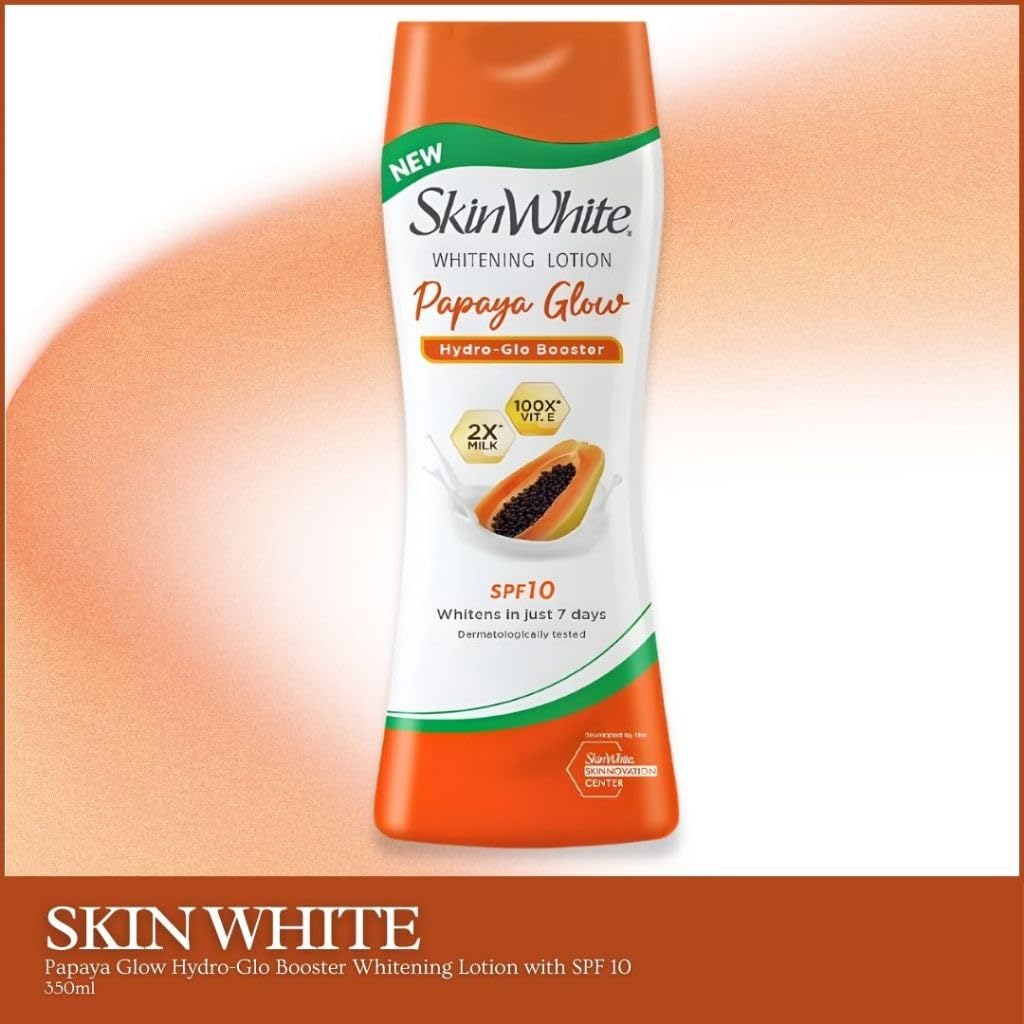 Skin White Whitening Lotion Papaya Milk SPF10