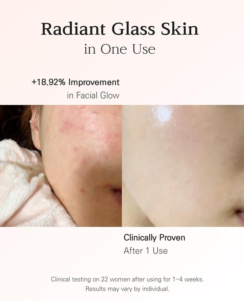Nuborn Cell HydroGlow Duo - Hydrogel Collagen Mask & Brightening Ampoules | 4 Masks + 5 Ampoules