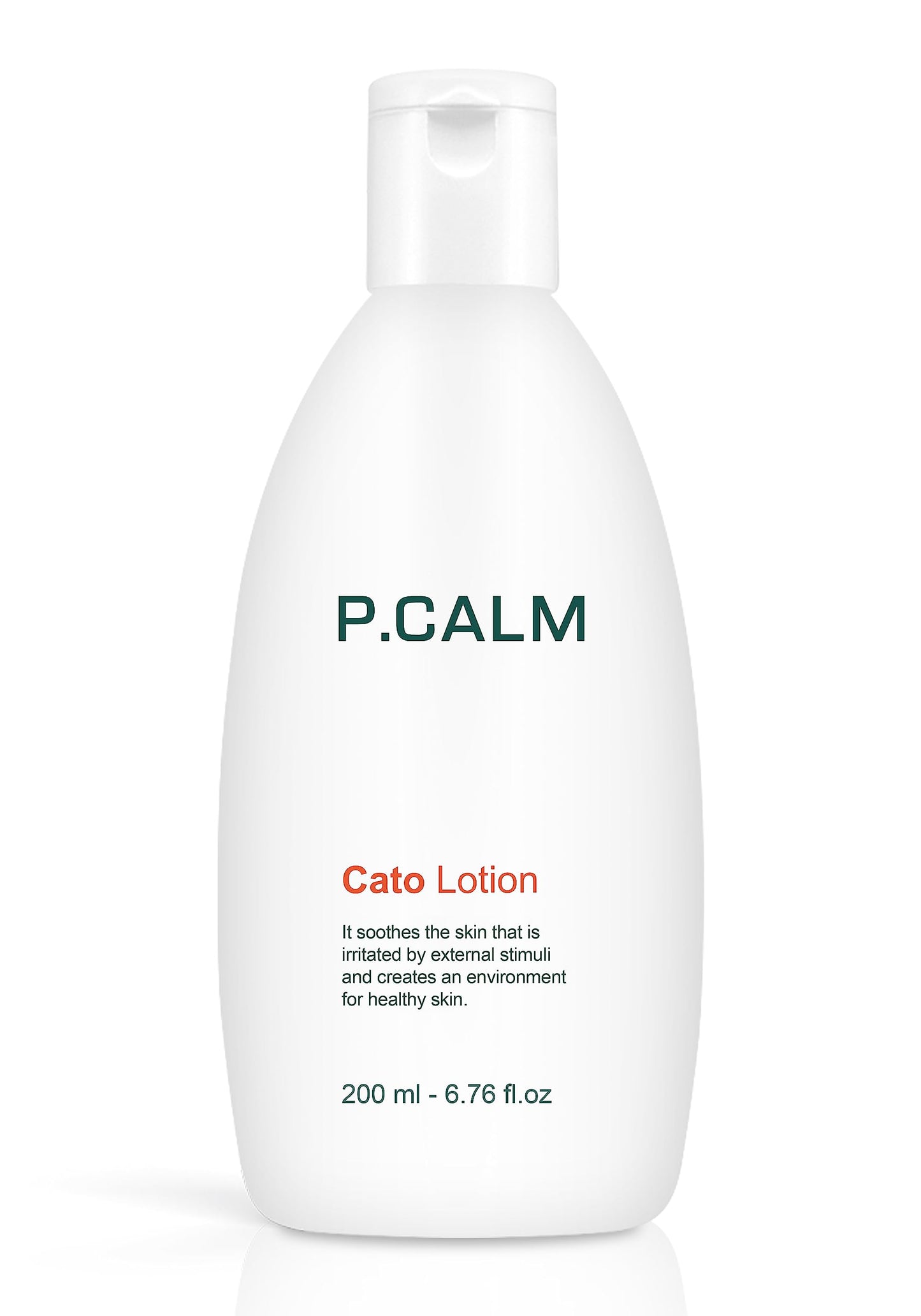 PCALM Cato Barrier Super Calming Ceramide Facial Lotion 6.76 Oz Unscented Not Greasy Soothing Hydrating Moisturizer for All Skin Types Acne-Prone Sensitive Dry Oily Combination Hypoallergenic Korean