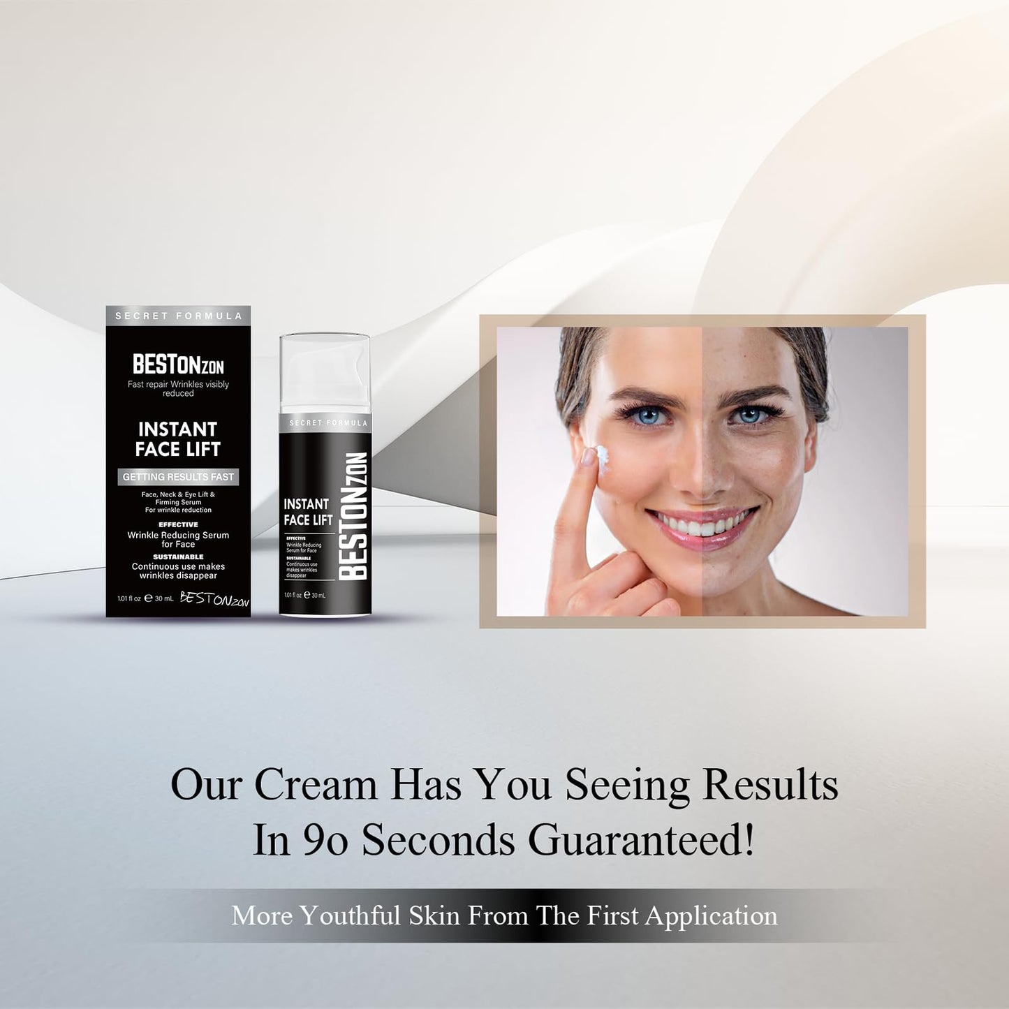 TEULN Instant Rapid Wrinkle Eye Cream 2.0-Temporary Effects Firm & Lift Under Eye Bags and Reduction Puffiness and Remover Dark Circles