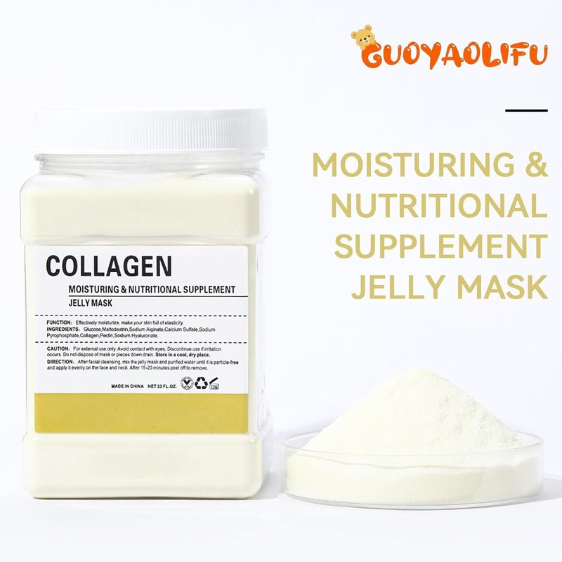 Jelly Face Mask - Hydrating Skincare for Deep Cleaning & Moisturizing | 23 Fl Oz Collagen Formula
