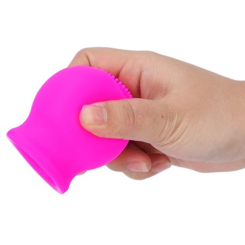 Lip Plumper Device, Lip Makeup Lip Enhancement Device Beauty Mouth Beauty Tool Quickly Face Clean Massage Lip Suction Device Silicone Lip Pumps Lip Plumping Device Lips Enhancer(pink)