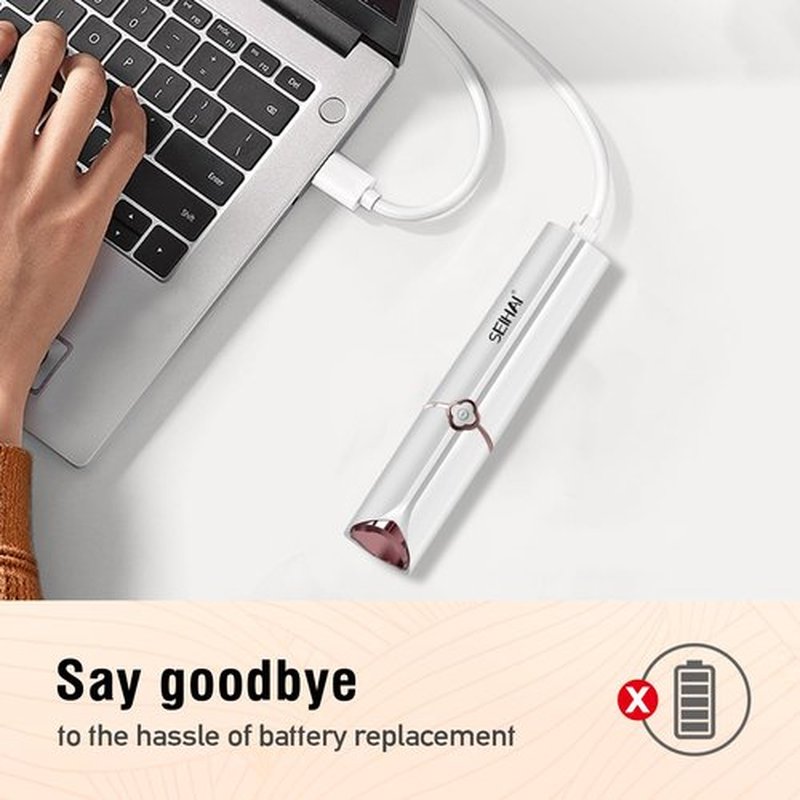 Facial Hair Removal for Women, SEIHAI Hair Removal Device, Face Razors for Women, Personal Care Products/Facial Hair Remover for Face, Lip, Chin, with a Branded Storage Bag