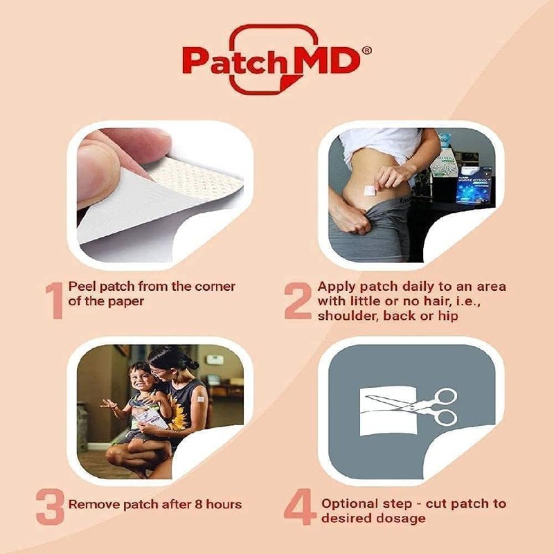 Tri-Mag Complex Topical Patch - 30-Day Supply for Enhanced Magnesium Absorption