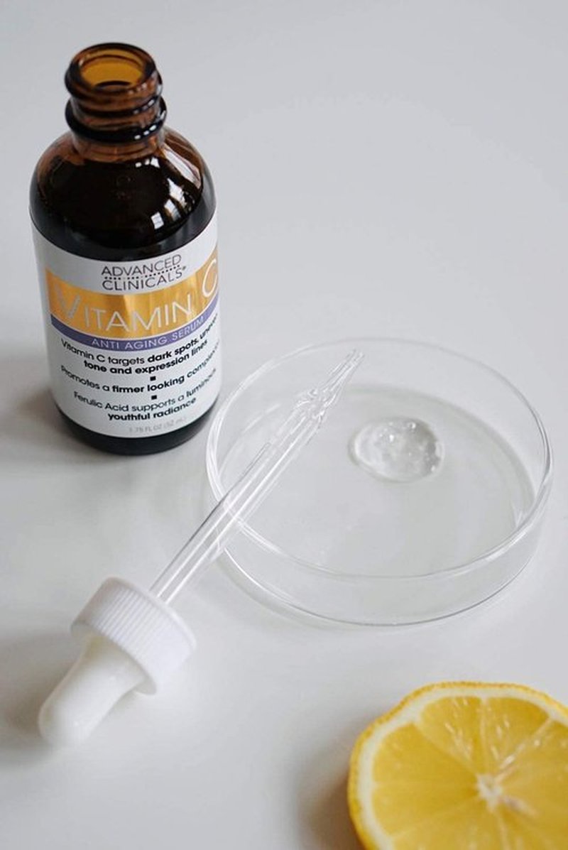 Advanced Clinicals Vitamin C Facial Serum Skin Care Anti-Aging Moisturizer Potent Vitamin C Face Lotion For Dry Skin, Age Spots, Wrinkle Repair, & Uneven Skin Tone, 1.75 Fl Oz (Pack of 2)
