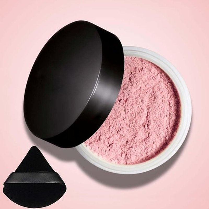LuminousMilano Powder, LuminousMilano Pink Powder, Blurring Setting Powder, Pink Setting Powder Loose Blurring, Pink Setting Powder Blurring, Blurring Powder for All Skin Tones (1)