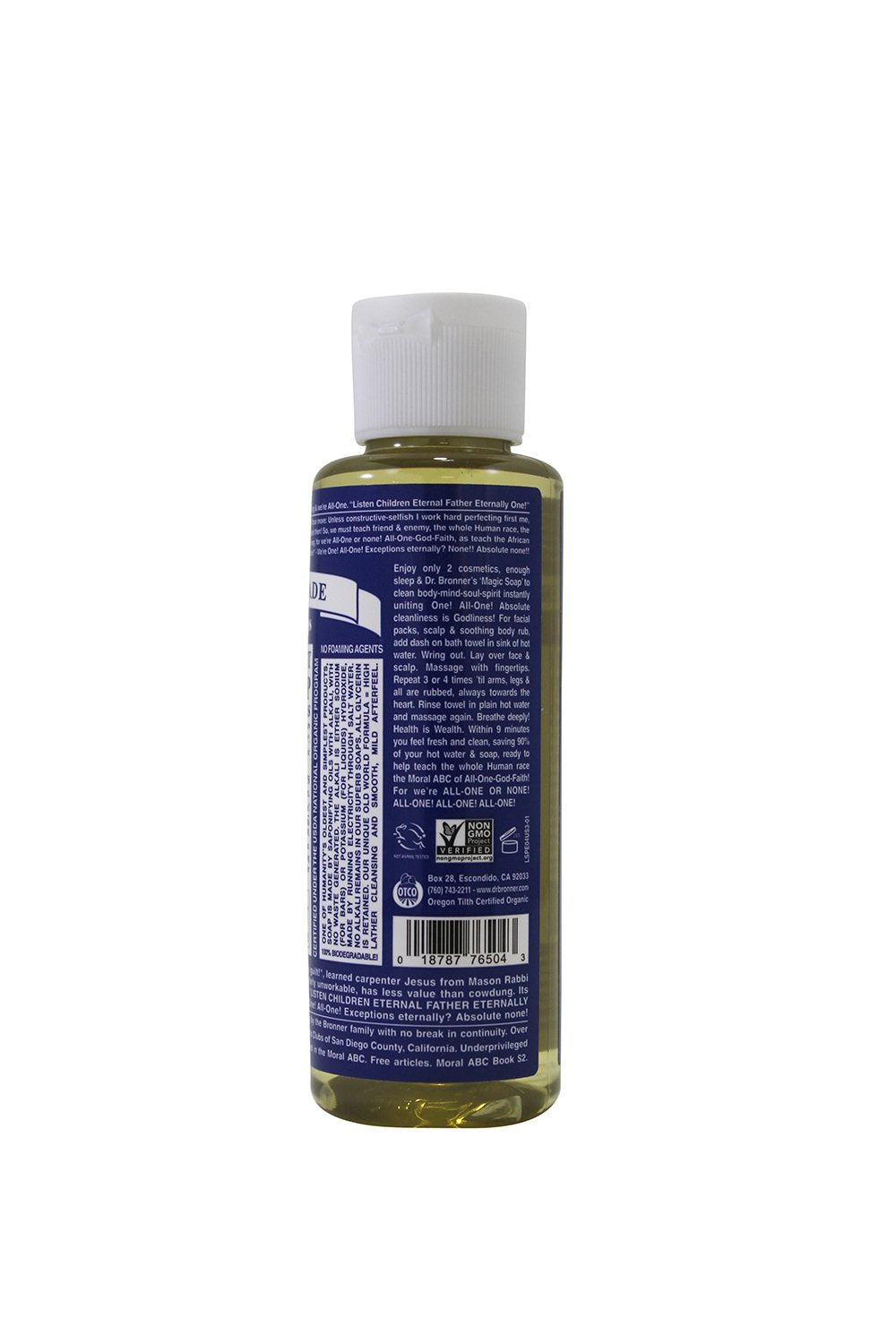 Dr. Bronner's - Pure-Castile Liquid Soap (Almond, 32 ounce) - Made with Organic Oils, 18-in-1 Uses: Face, Body, Hair, Laundry, Pets and Dishes, Concentrated, Vegan, Non-GMO