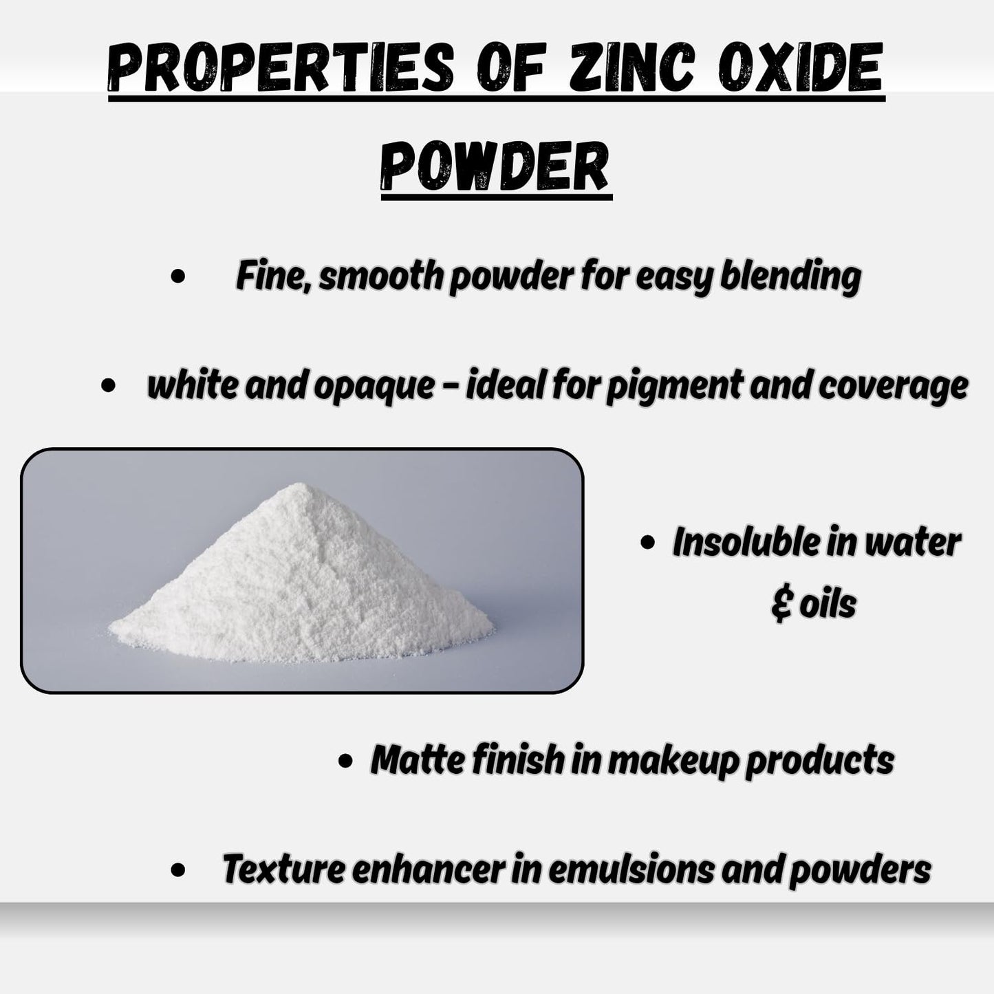 Essencea Zinc Oxide Powder 1lb, 16 Ounces