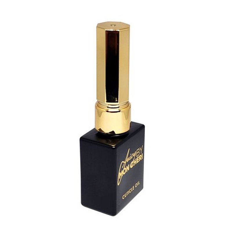 Nail Cuticle Oil by Juicy By Mon Cheri - 10ml Size for Hydrating, Healing Repairing Cuticles Care (Strawberry Lemonade Golden Touch)