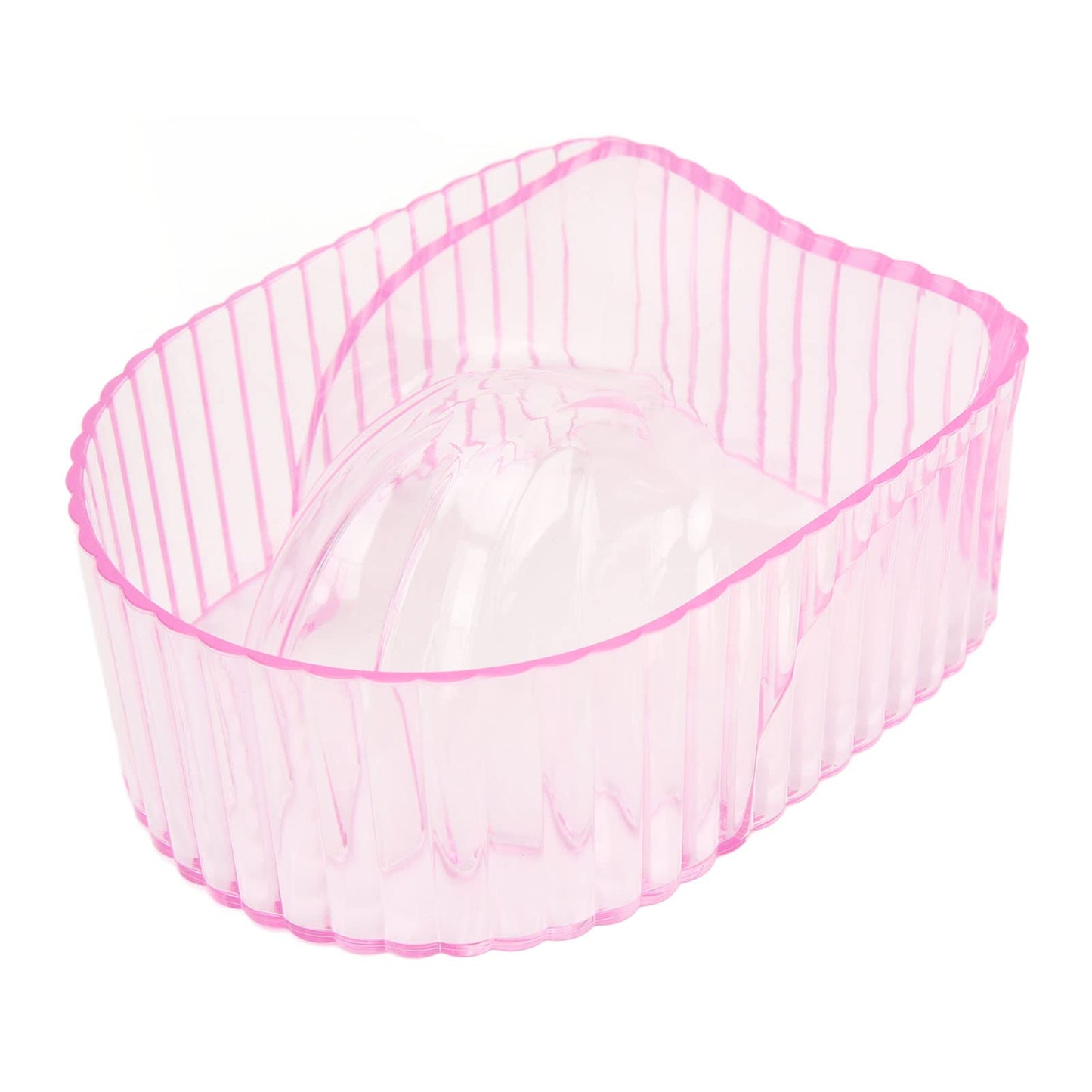 Acrylic Nail Manicure Soaker Tray - Ergonomic Design for Softening Dead Skin, Ideal for Beauty Salons - Durable & Comfortable to Use
