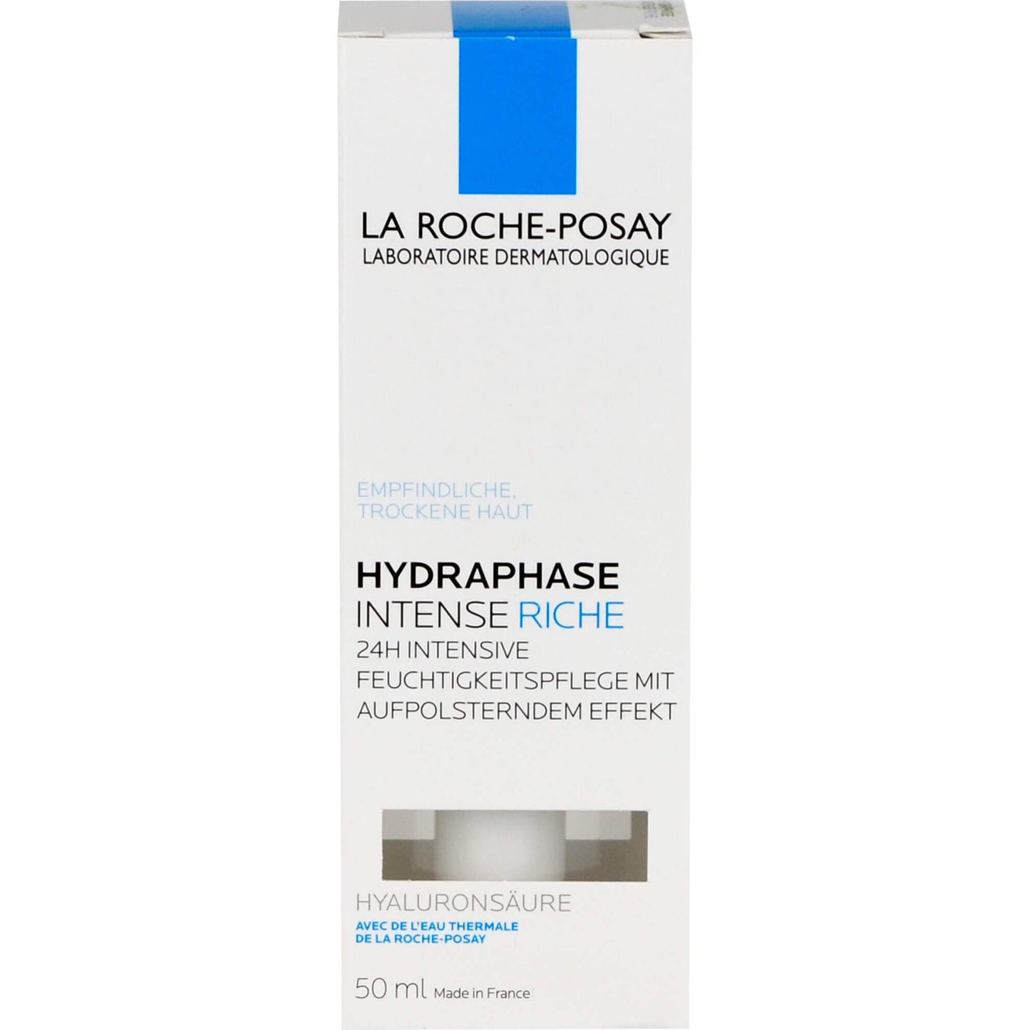 La Roche-Posay Hydraphase Intense Riche Moisturizer with Hyaluronic Acid, Hydrates and Soothes Dehydrated Skin, Non-Greasy Texture