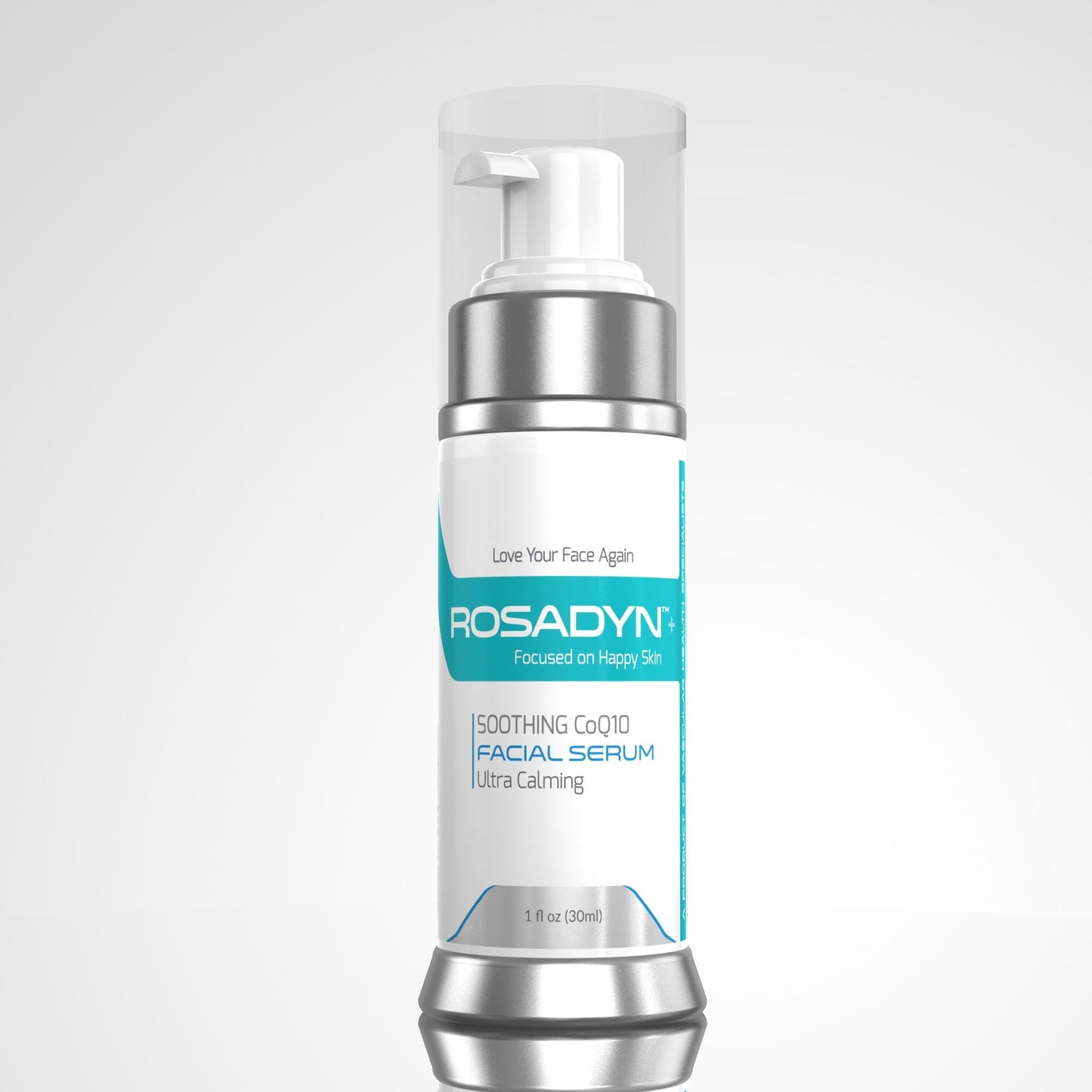 Sensitive Skin and Redness Face Serum with Vitamin C and CoQ10 and Hyluronic Acid by Rosadyn+| Anti-Aging, Hydrating, Gentle Treatment Moisturizer | Helps even out Complexion | Helps reduce Facial Redness
