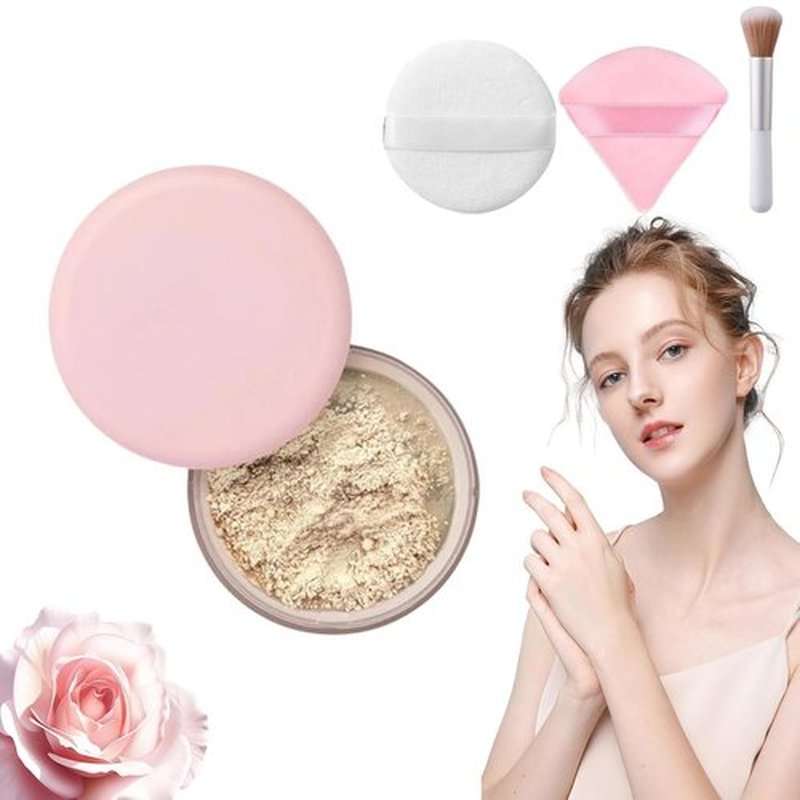 Luminance Milano Powder, Luminance Milano Pink Powder, Luminance Blurring Powder, Blurring Pink Setting Powder by Luminance Milano, Beauty Pink Setting Powder, Waterproof Setting Powder (02)