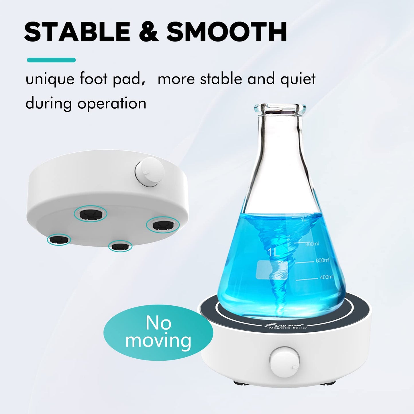 LAB FISH MS3 Magnetic Stirrer Mixer Stir Plate Set