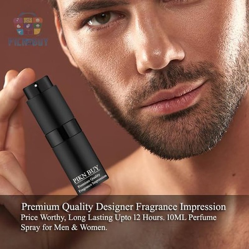 PICKN BUY Luxury Perfume for Women 0.34 Fl oz, Scent Compatible to Brit Sheer Perfume, Made in USA, Long-Lasting Spray Comes in Refilable Bottle