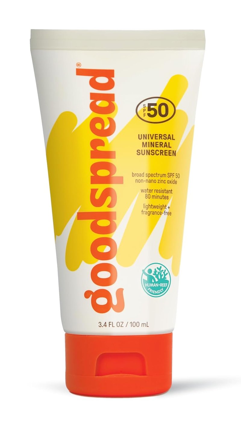 Mineral Sunscreen SPF 50 - Reef Safe, Non-Nano Zinc Oxide | Lightweight, Water-Resistant for Sensitive Skin
