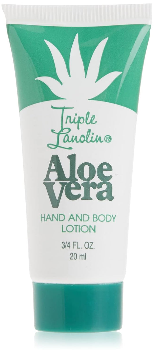 TRIPLE LANOLIN Aloe Vera Lotion,1 Gallon
