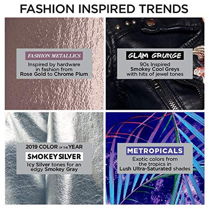 L'Oréal Paris Feria Pastels Hair Color, P12 Lavender Dusk (Smokey Lavender)