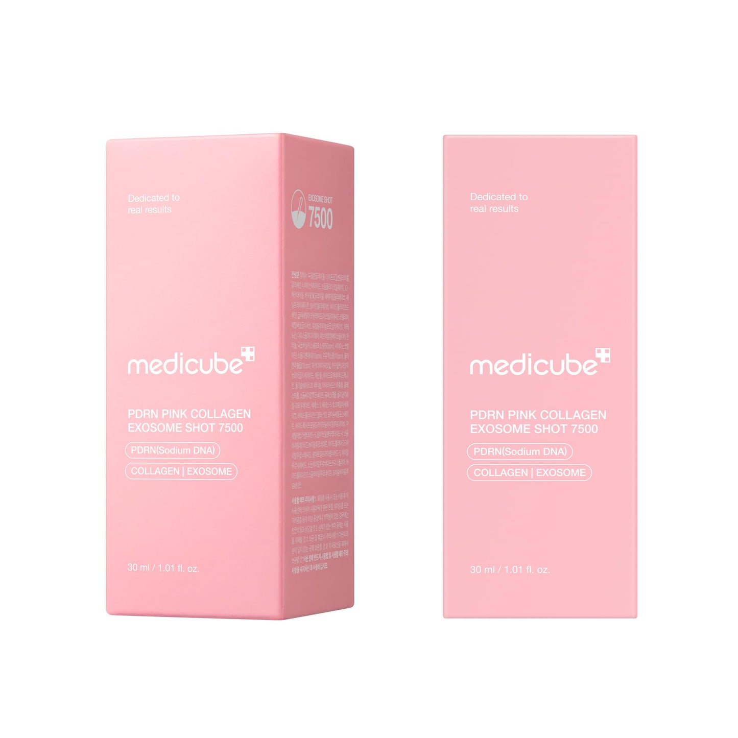medicube Exosome Shot PDRN Pink Collagen 7,500 PPM Spicule Facial Serum