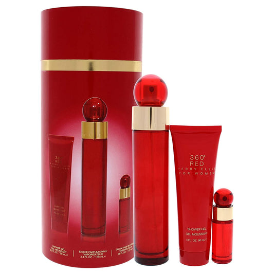 Perry Ellis 360° Red for Women Gift Set