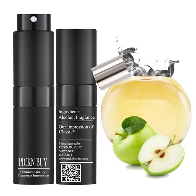 PICKN BUY Luxury Perfume for Women 0.34 Fl oz, Scent Compatible to Burb Classic Perfume, Made in USA, Long-Lasting Spray Comes in Refilable Bottle