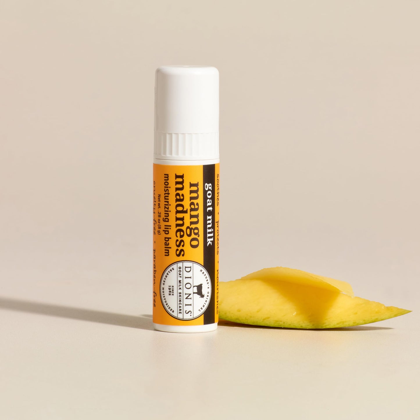 Dionis Goat Butter Lip Mask and Lip Balm Gift Set - Mango Madness - Nourishing, Deeply Hydrating & Moisturizing Lip Blam and Lip Mask
