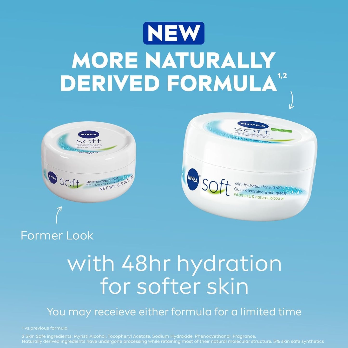 NIVEA Soft Moisturizing Creme 6.80 oz (Pack of 3)