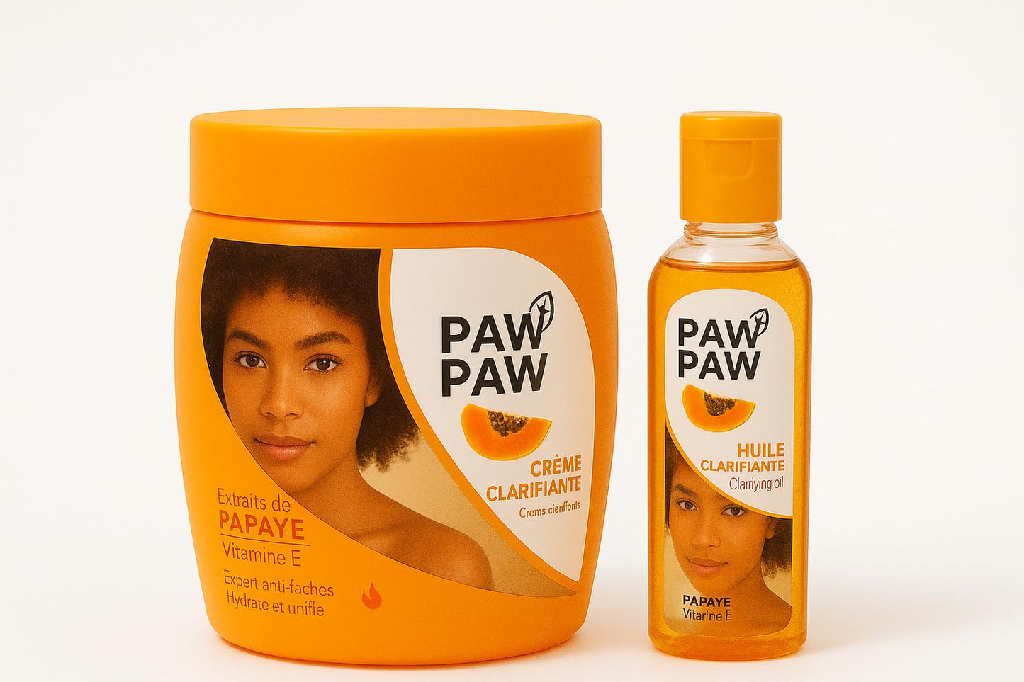 PAW PAW Papaya Care Duo – Clarifying Cream & Oil Set