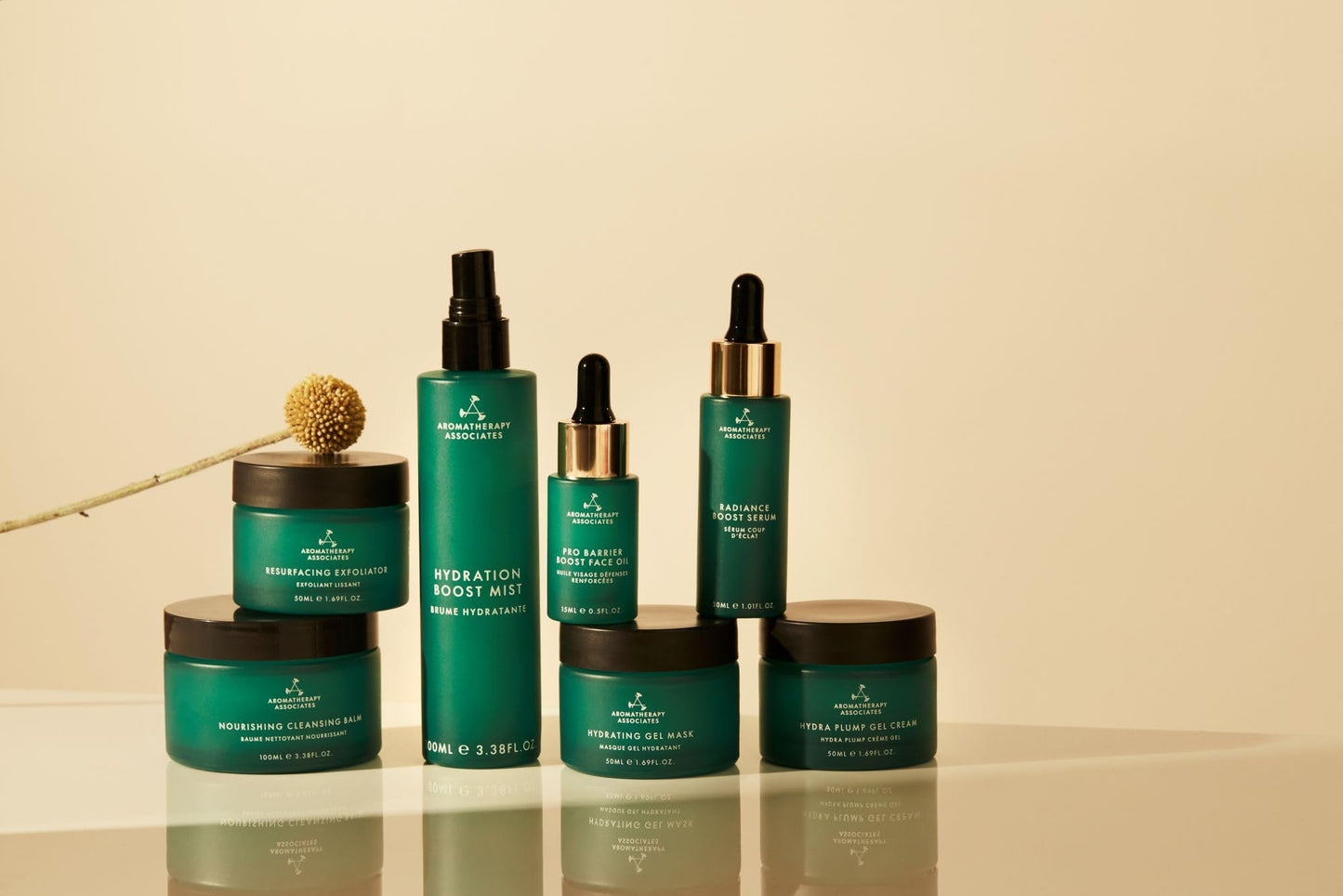 Aromatherapy Associates Pro Barrier Boost Face Oil, Lightweight Hydrating Facial Oil with Moringa, Rosehip & Rice Germ Oils, Supports Skin Barrier, For Dry & Mature Skin, 0.5 fl oz