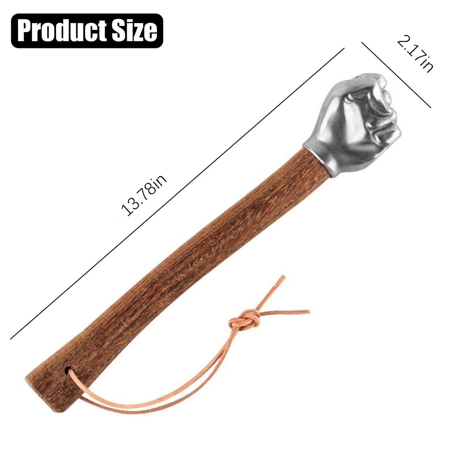 Fist Hammer Tool, Fist Hammer Tool, 2 Lbs Iron Fist-Shaped Hammer, Multi-Purpose Tool for Home/Office Decor, DIY Crafting, Gifts for Men, Outdoor Camping (1)