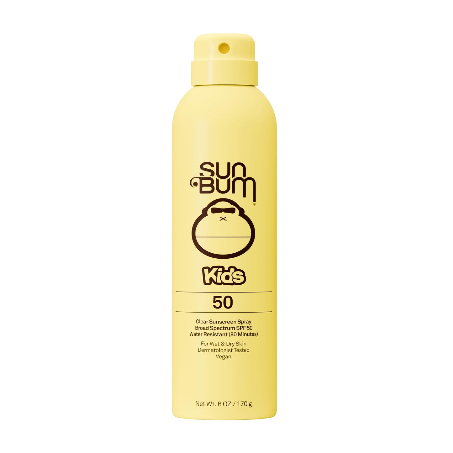 Sun Bum Kids SPF 50 Clear Sunscreen Body Spray - 6 oz