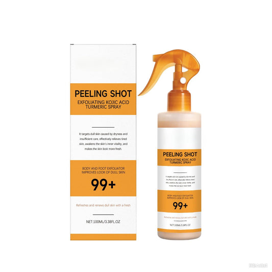 CHHQLZS Gentle Exfoliating Spray with Kojic Acid & Turmeric | For All Skin Types | 200ml