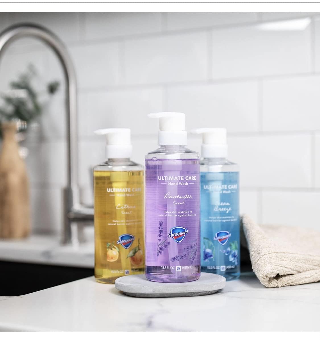 Liquid Hand Soap 3-in-1 Ultimate Care Pack, Micellar Deep Cleansing (15.5 fl. oz. 3 pk.)