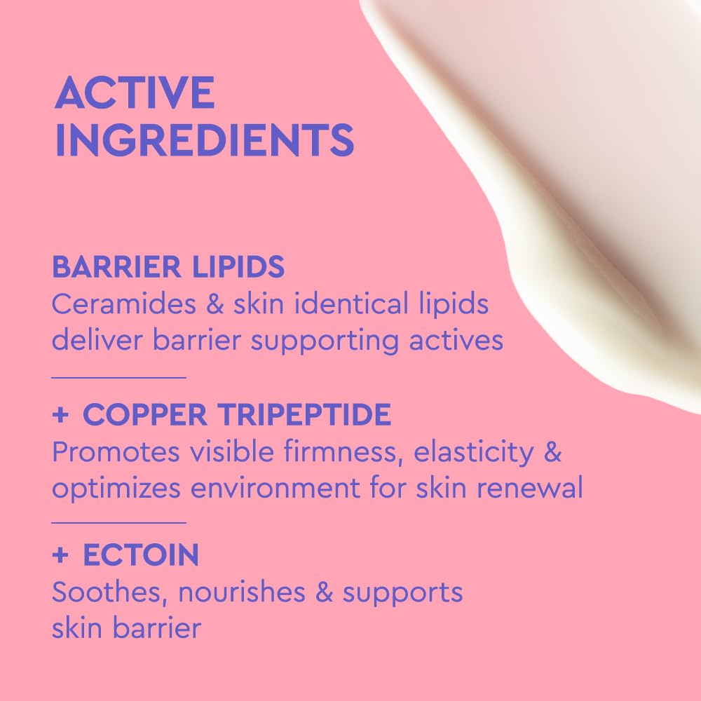 BYOMA Barrier Repair Eye Cream - Hydrating Eye Cream Increases Firmness + Elasticity - Strengthens Skin Barrier - .67 fl.oz
