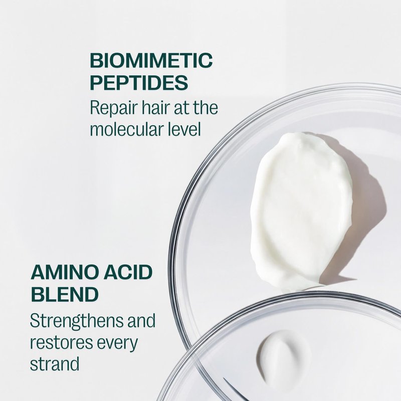 BRAZIL EDITION Restorative Peptide Hair Mask – Deep Repair in 2 Minutes, Hydration & Shine, Murumuru & Babassu Butters, Hyaluronic Acid, Strengthens & Smooths Damaged Hair (7 oz)
