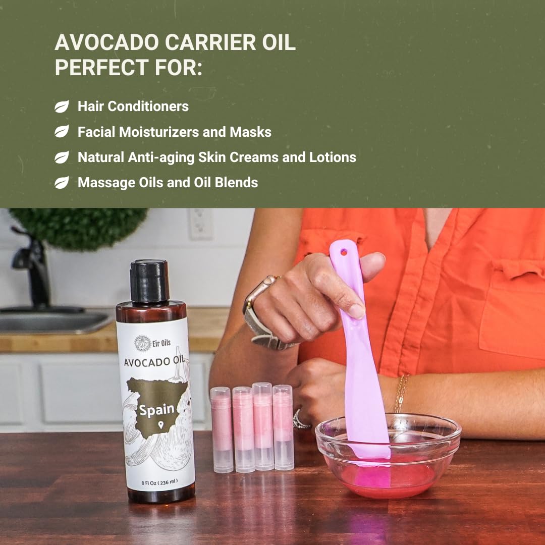 Nature Packaged Avocado Oil - Direct from EIR Oils Farm in Spain - 100% Pure Carrier Oil for Hair, Face, and Skin - Hand-Picked, Cold-Pressed Carrier Oil - (4Gallons)