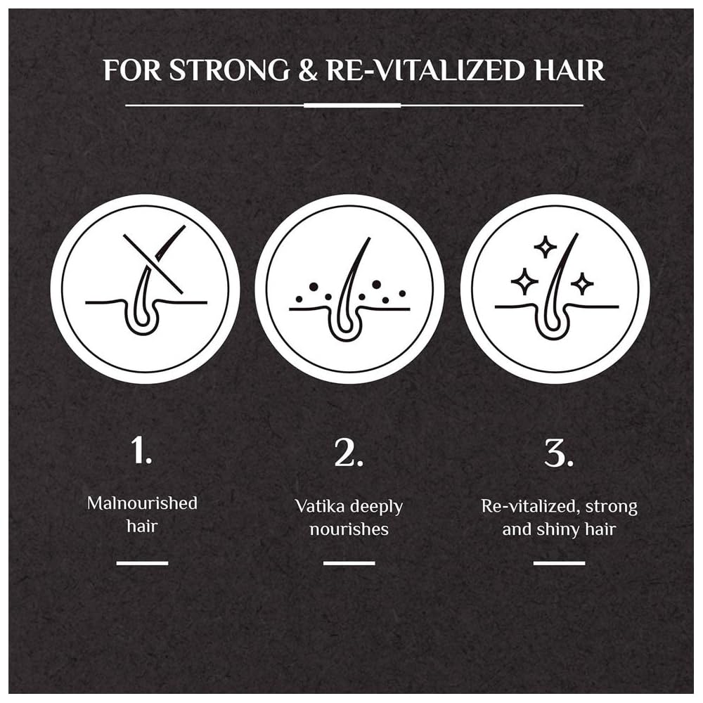 Vatika Naturals Turkish Black Seed Shampoo - for Weak & Dull Hair, 400ml