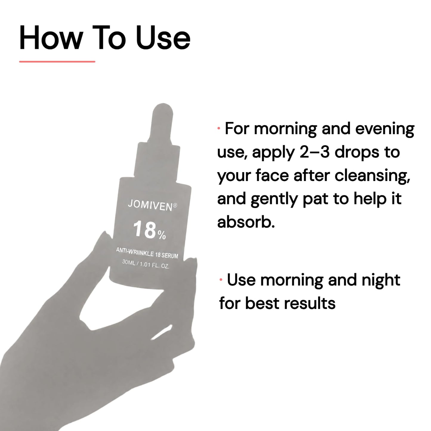 Retinol 1 + Pro-Xylane 5 Anti-Wrinkle & Firming Serum — Formulated with Squalane 8 Active Peptides, moisturiser Anti-Aging Firmness, Diminishing Wrinkles and Fine Lines,1.01fl.oz.