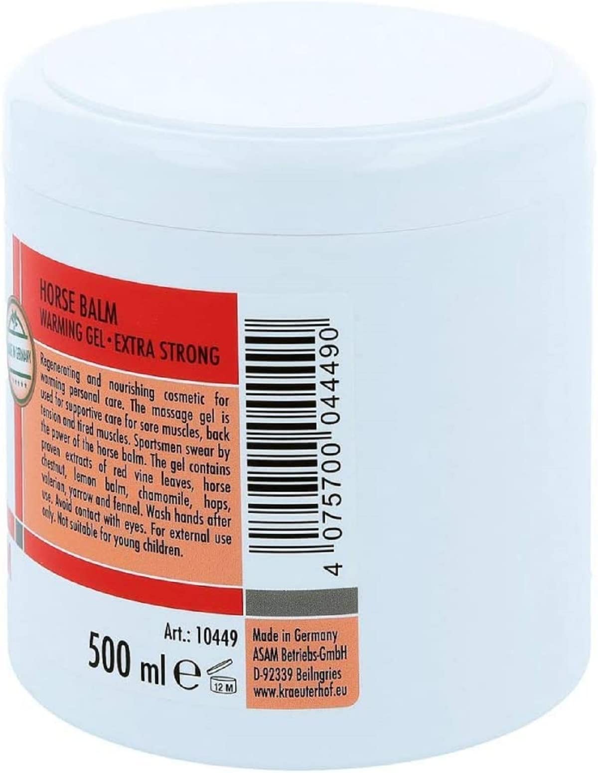 Kräuterhof® Warming & Extra Strong (16.9 Fl Oz)