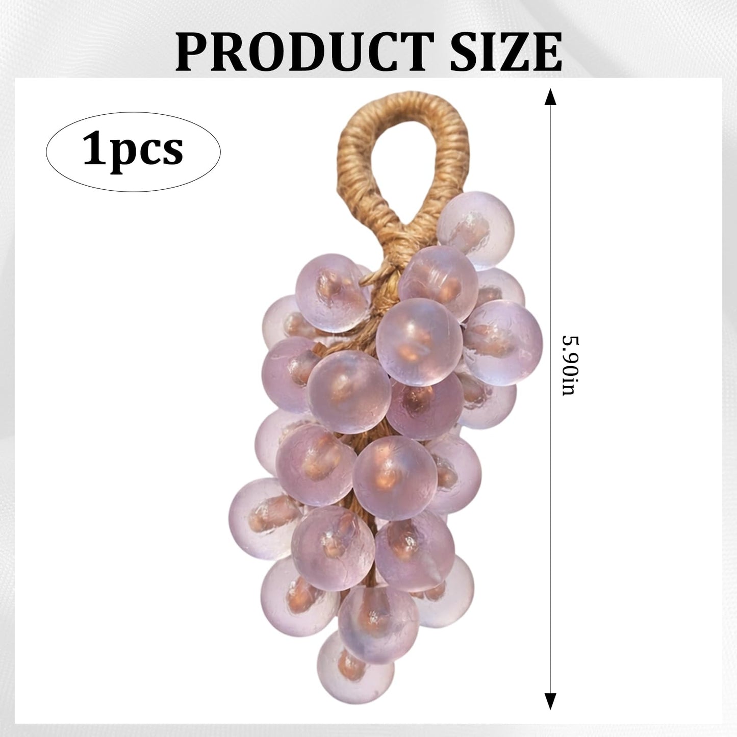 CZFSWT Grape Soap on A Rope, Soap on A Rope for Women, Portable Decorative Soaps for Bathroom Suitable for Personal Care Time