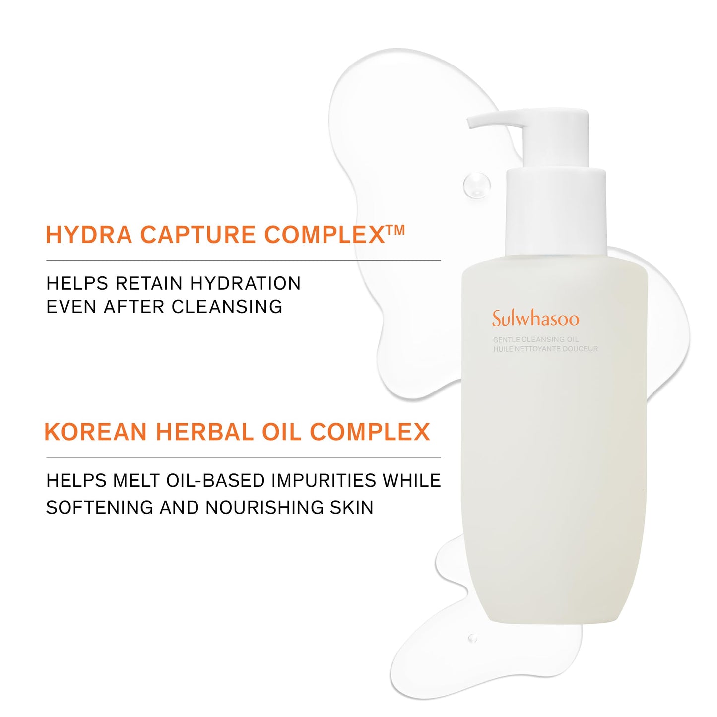 SULWHASOO CLEANSING BUNDLE - Gentle Cleansing Oil & Gentle Cleansing Foam & First Care Activating Serum VI Bundle, Deeply Cleanse, Hydrate, and Strengthen Skin Barrier