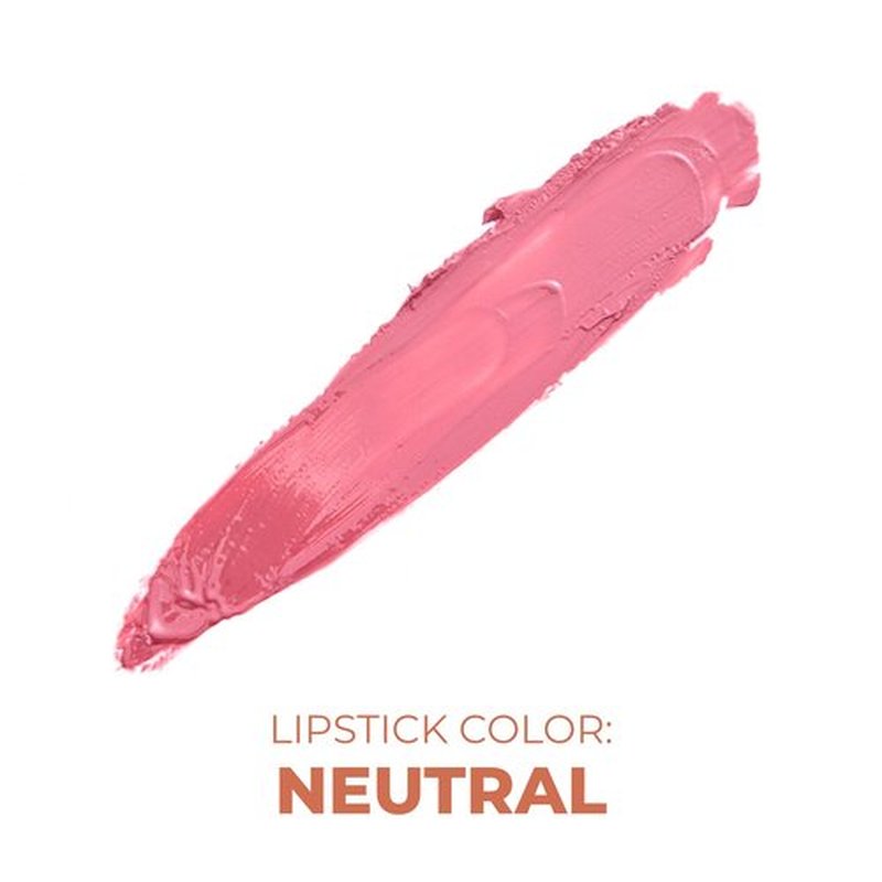 Beauty For Real Lip Revival Essential Hydration Serum Lipstick, Neutral - Lightweight & Hydrating - Contains Hyaluronic Acid, Mango Butter, and Nourishing Plant Oils