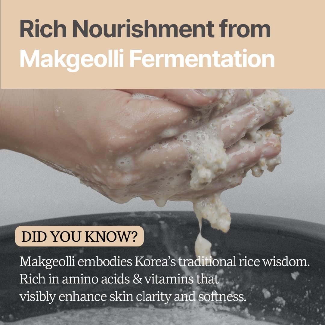 House of Dohwa Rice Makgeolli Toner – Hydrating & Refreshing Skin Prep – Made with Domestically Sourced Korean Rice – 200 ml (6.76 Fl Oz) – Korean Skincare